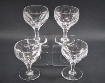 Thomas Webb Royal Yacht Liquor Glass Set of 4 Signed
