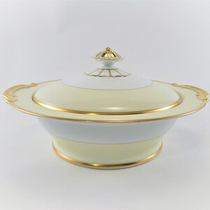 Noritake Rengold-patroon groenteterrine afgedekte schaal
