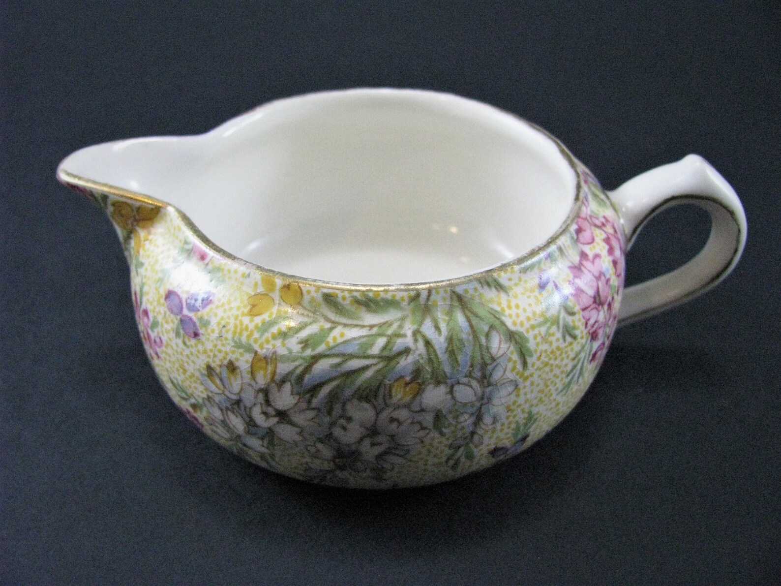 Lord Nelson Heather Chintz Mini Tea Pot, Creamer, Sugar Stacking Set - Etsy