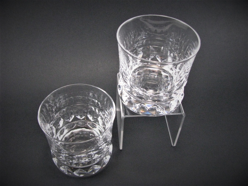 Kosta Boda Prince Cut Crystal Old Fashioned Whisky Glass Goran Warff