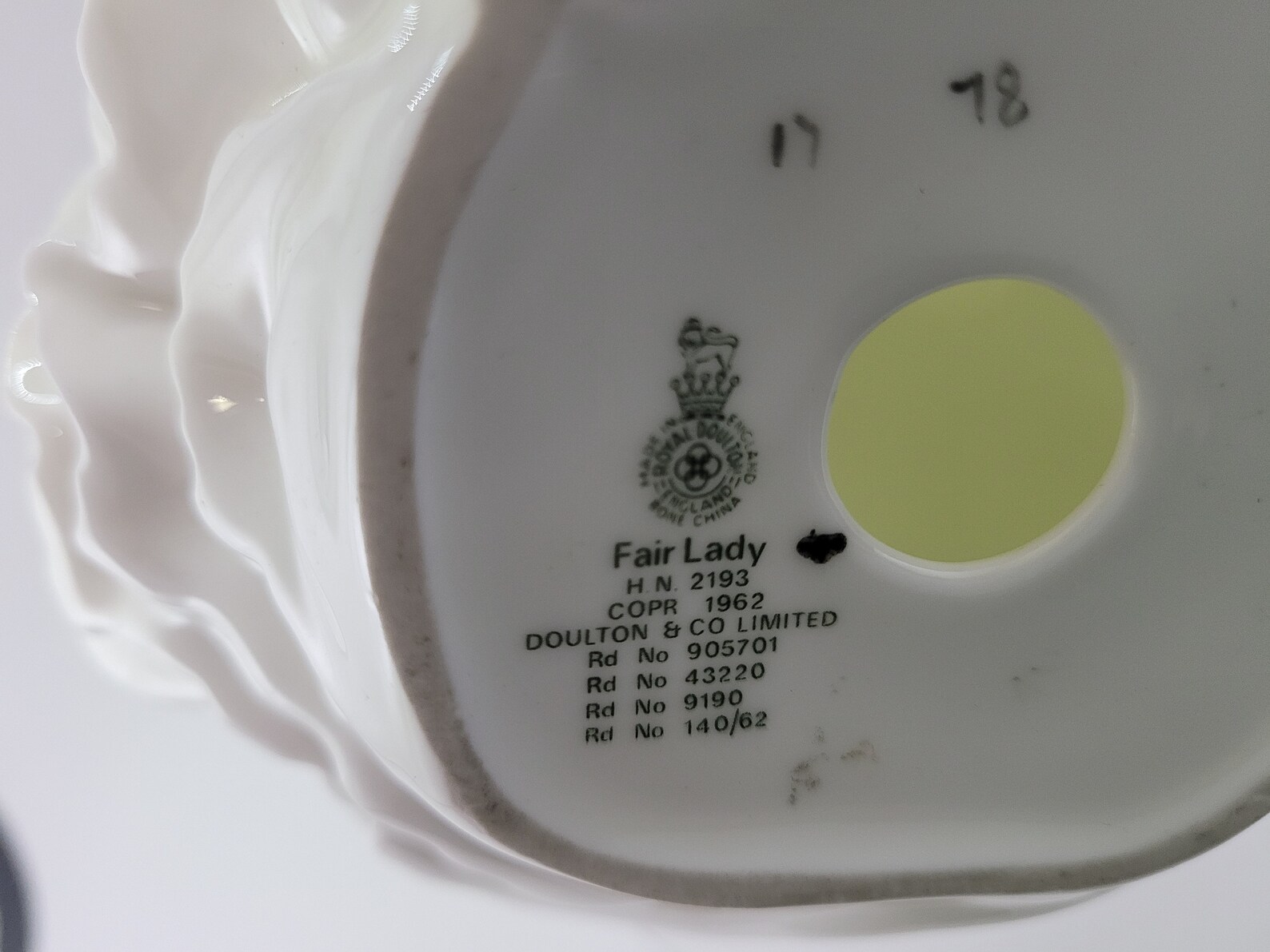 Royal Doulton England Bone China Fair Lady Figurine HN 2193 Etsy