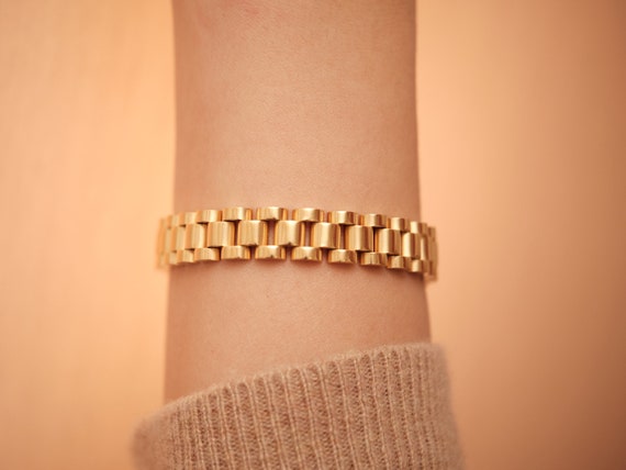 Lograr galope Desafortunadamente Pulsera de cadena Rolex de oro Pulsera de cadena vinculada - Etsy España Lograr galope Desafortunadamente Pulsera de cadena Rolex de oro Pulsera de cadena vinculada - Etsy España