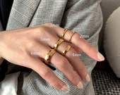 Plain gold rings for women deals