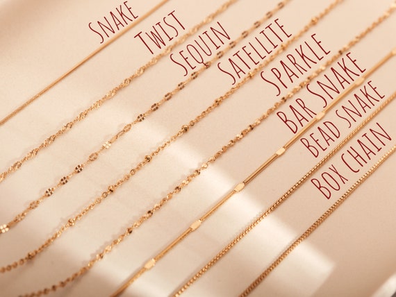 Gold PVD Stainless Steel Chains Gold Chain Vintage Chains