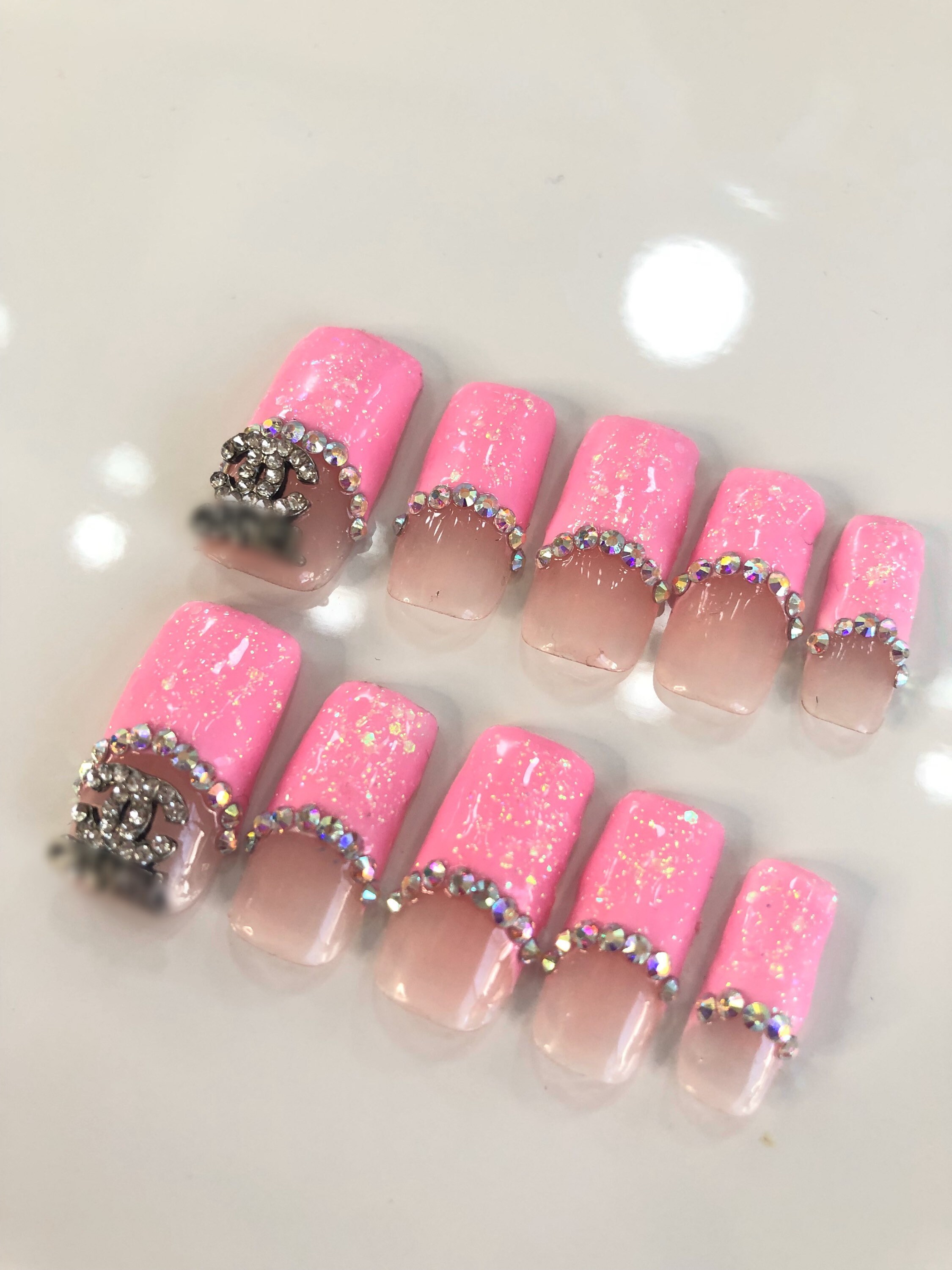 Y2K Luxury Press On nails Etsy