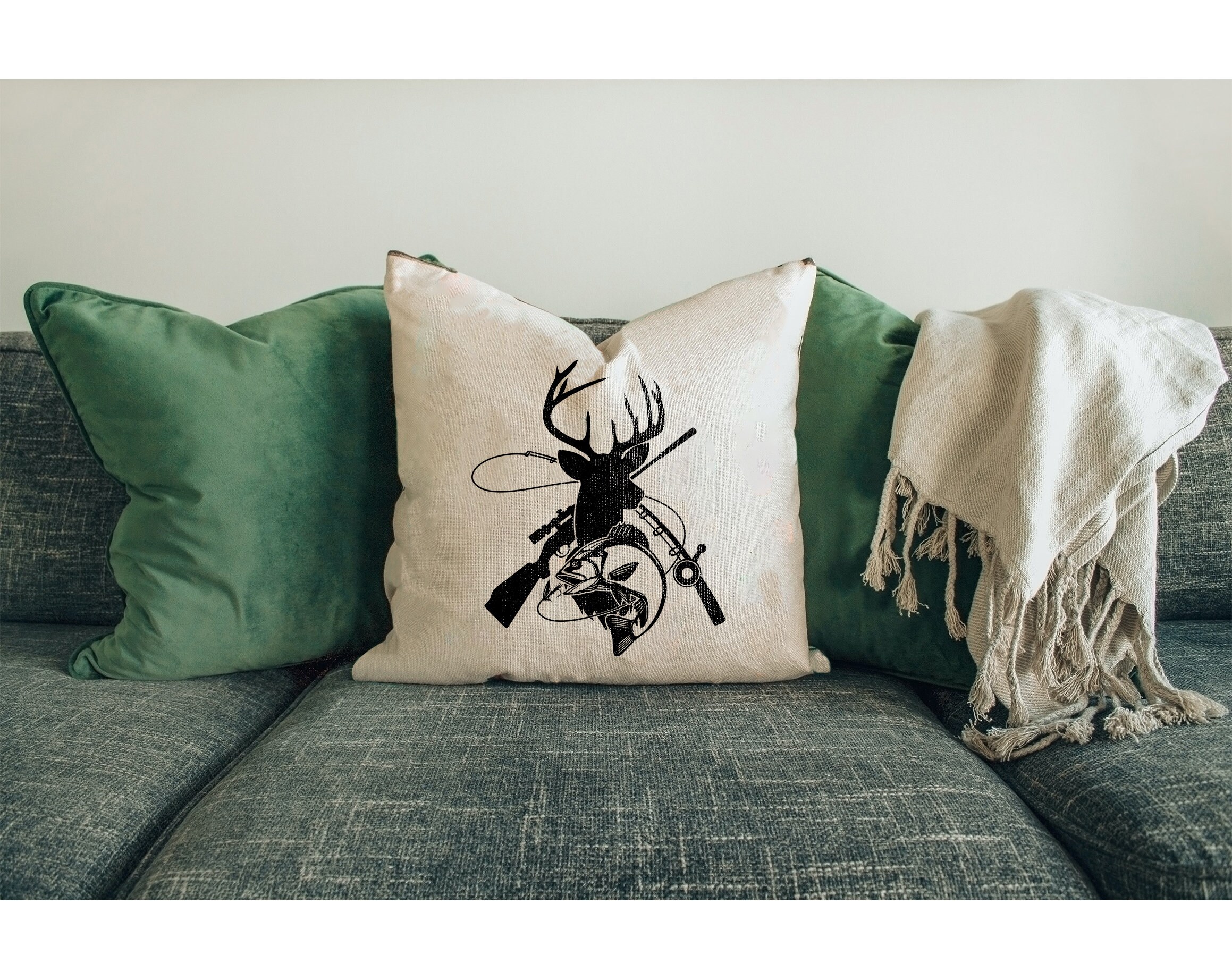 Hunting SVG Deer Head SVG Fishing SVG Hunting Season Svg - Etsy