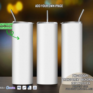 20oz skinny tumbler mockup, PNG, full view wrap mockup,tumbler mockup with transparent background product