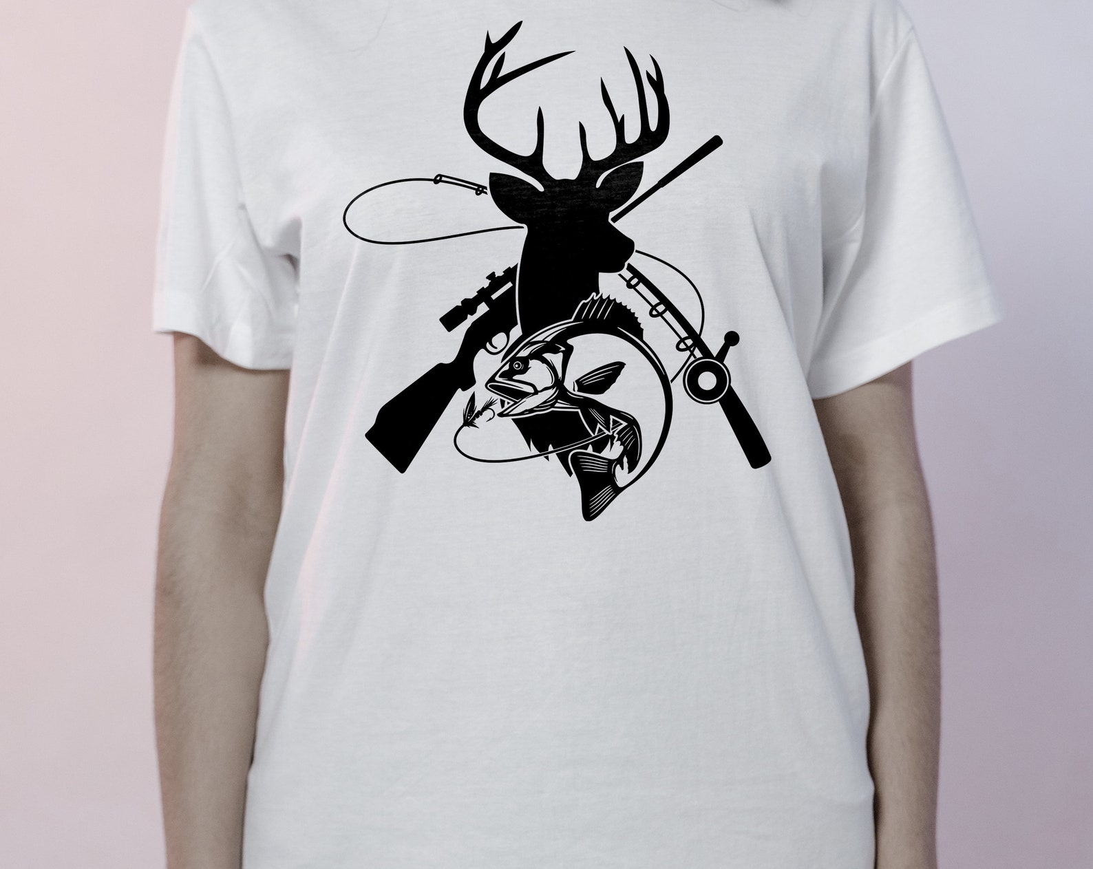 Hunting SVG Deer Head SVG Fishing SVG Hunting Season Svg - Etsy