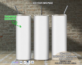 May include: Three stainless steel tumblers with clear lids and straws. The tumblers are on a wooden surface in front of a brick wall. The text "TRANSPARENT BACKGROUND" is visible on the image. The text "PNG 300DPI" is visible on the image. The text "2454 X 2020 PX" is visible on the image. The text "PERFECT SIZE" is visible on the image. The text "FOR ETSY & SOCIAL MEDIA" is visible on the image.