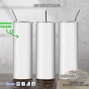 20oz skinny tumbler mockup, PNG, full view wrap mockup,tumbler mockup with transparent background product