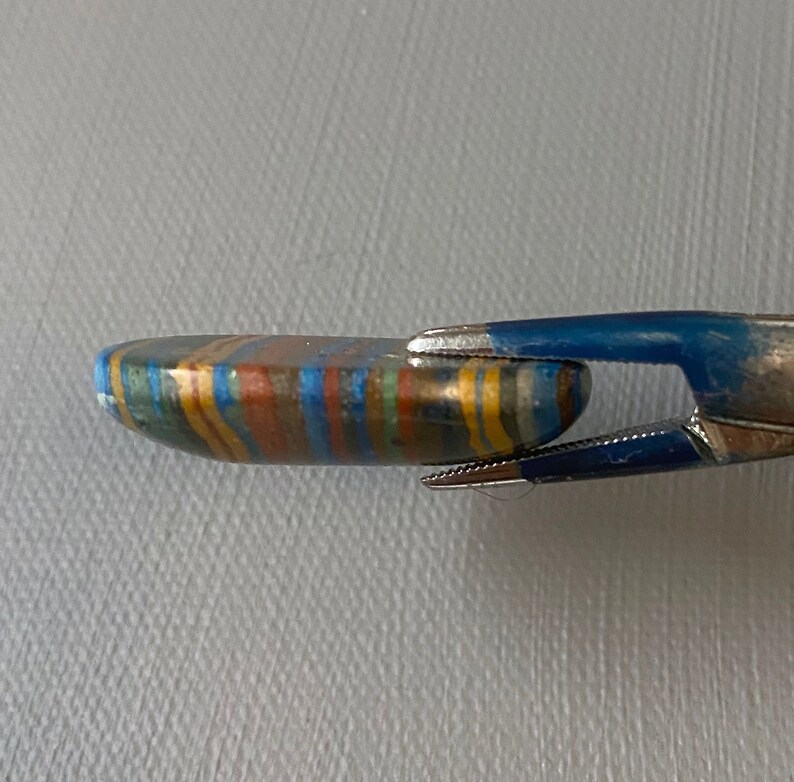 Rainbow Calsilica Natural Stone Cabochon