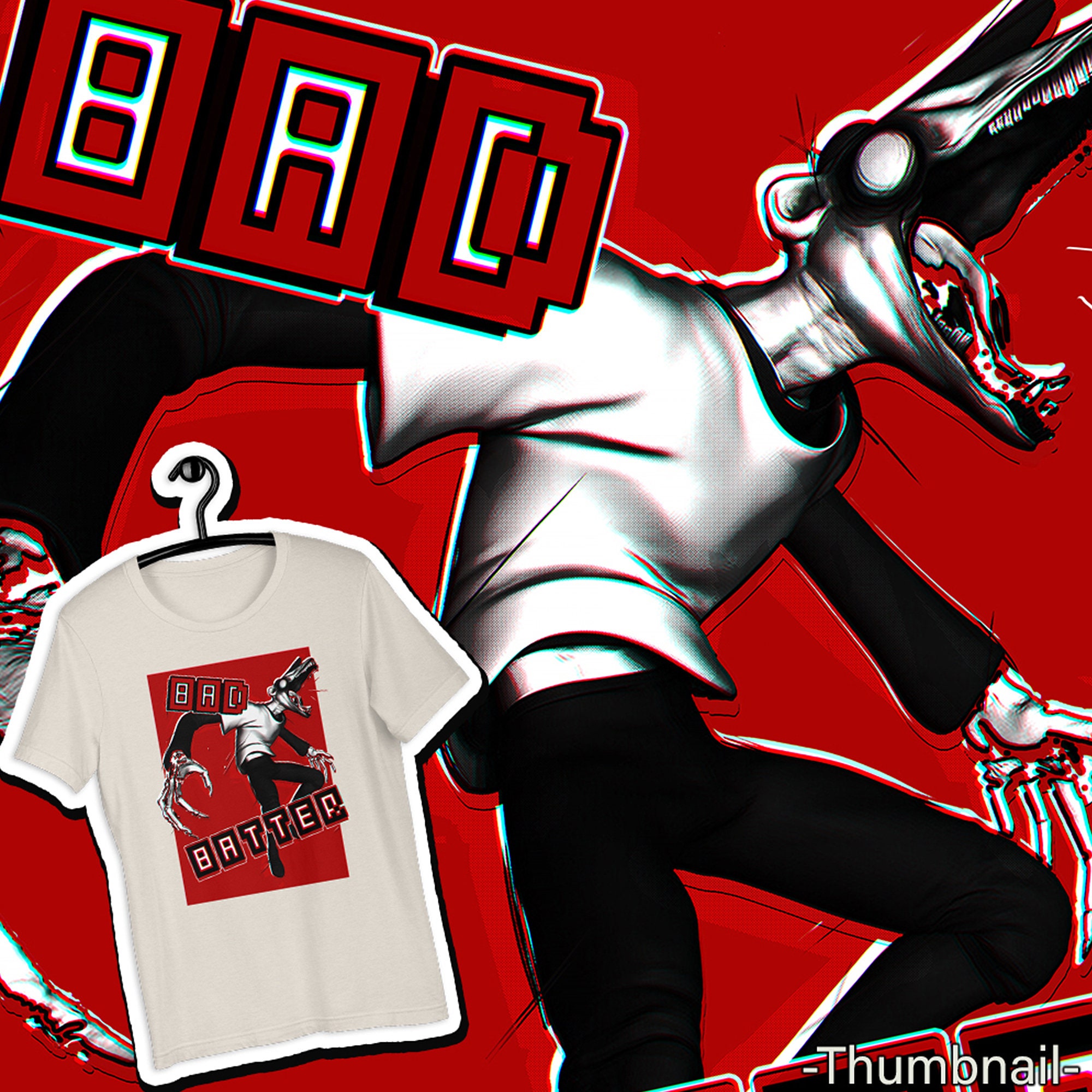 トップス　シャツ　 bad in bad il_fullxfull.4224933855_tlgs.jpg