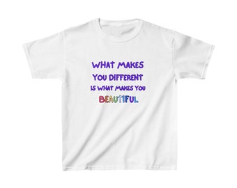 What Makes You Beautiful - Kids Heavy Cotton™ Tee