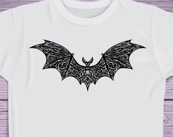Download Bat Mandala Svg Etsy