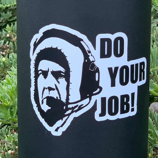 New England Patriots Laptop Sticker Car Decal Hydroflask Sticker Bill Belichick Patriots Sticker Patriots Decal Do Your Job