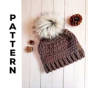 Quick & Easy Crochet beanie pattern