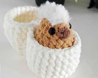 Handmade Hatching Chick Toy | Chick in Egg
