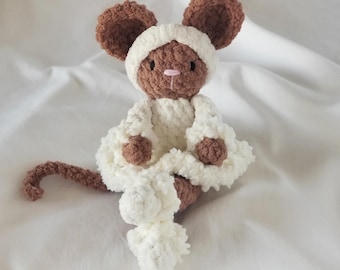Handmade Ballet Mouse: Plush Ballerina Toy