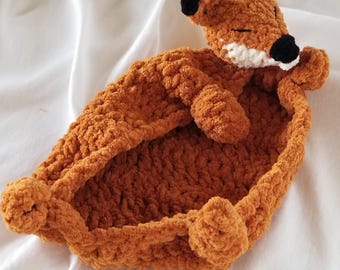 Fox Security Blanket Lovey | Baby Lovey | Woodland Nursery Baby Gift | Baby Shower Gift