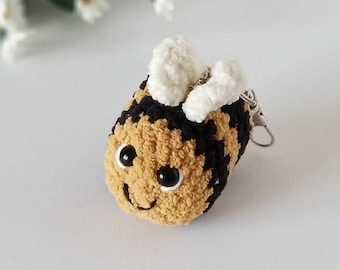 Bee Keychain | Bee Backpack Buddy | Backpack Keychain | Gifts for kids