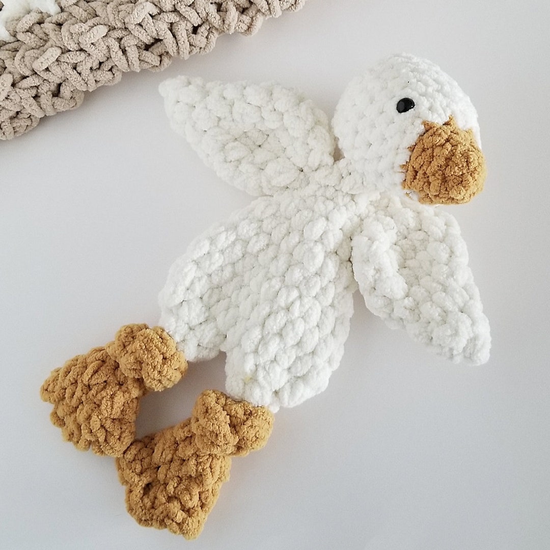 Duck Toy for Kids Duck Snuggler Duck Stuffie Lovey Baby Shower Gift ...