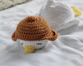 Baby Goose Plushie | Baby Gosling Snuggler | Security Comfort Toy | Baby Shower Gift