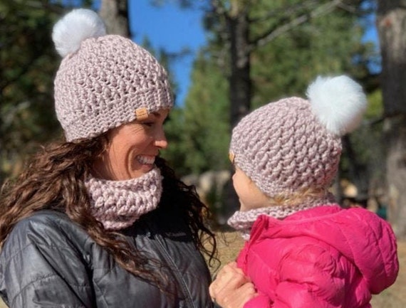 mother daughter winter hats