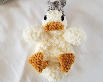 Duck snuggler | Duck Stuffie Lovey | Duck Toy