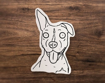 Custom Pet Sticker Using Your Pet Photo Custom Dog Sticker Custom Cat Sticker Custom Dog Decals Dog Stickers for Cars Dog Decals for Cars