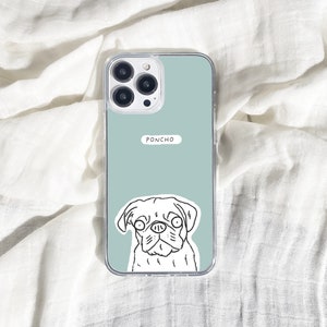 Custom Pet Phone Case Using Pet Photo Name Custom Dog Phone Case Custom Cat Phone Case Personalized Phone Case Cat iPhone Case image 4