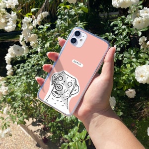 Custom Pet Phone Case Using Pet Photo Name Custom Dog Phone Case Custom Cat Phone Case Personalized Phone Case Cat iPhone Case image 3