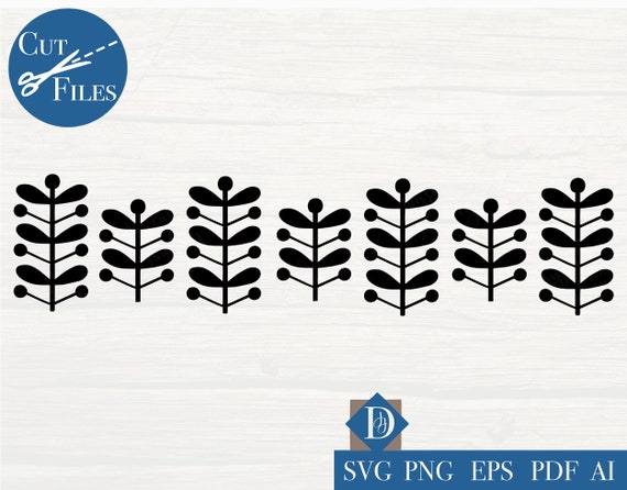 Download Vintage Pyrex Like Stems Svg Mid Century Modern Svg Etsy