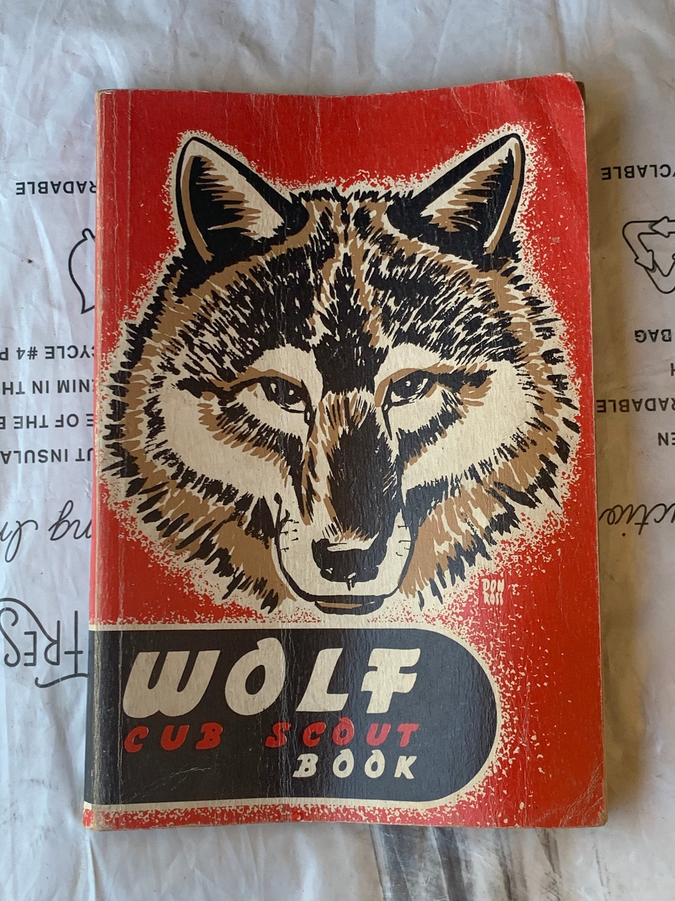 Antique 1948 Wolf Cub Scout Book Published by Boy Scouts of | Etsy
