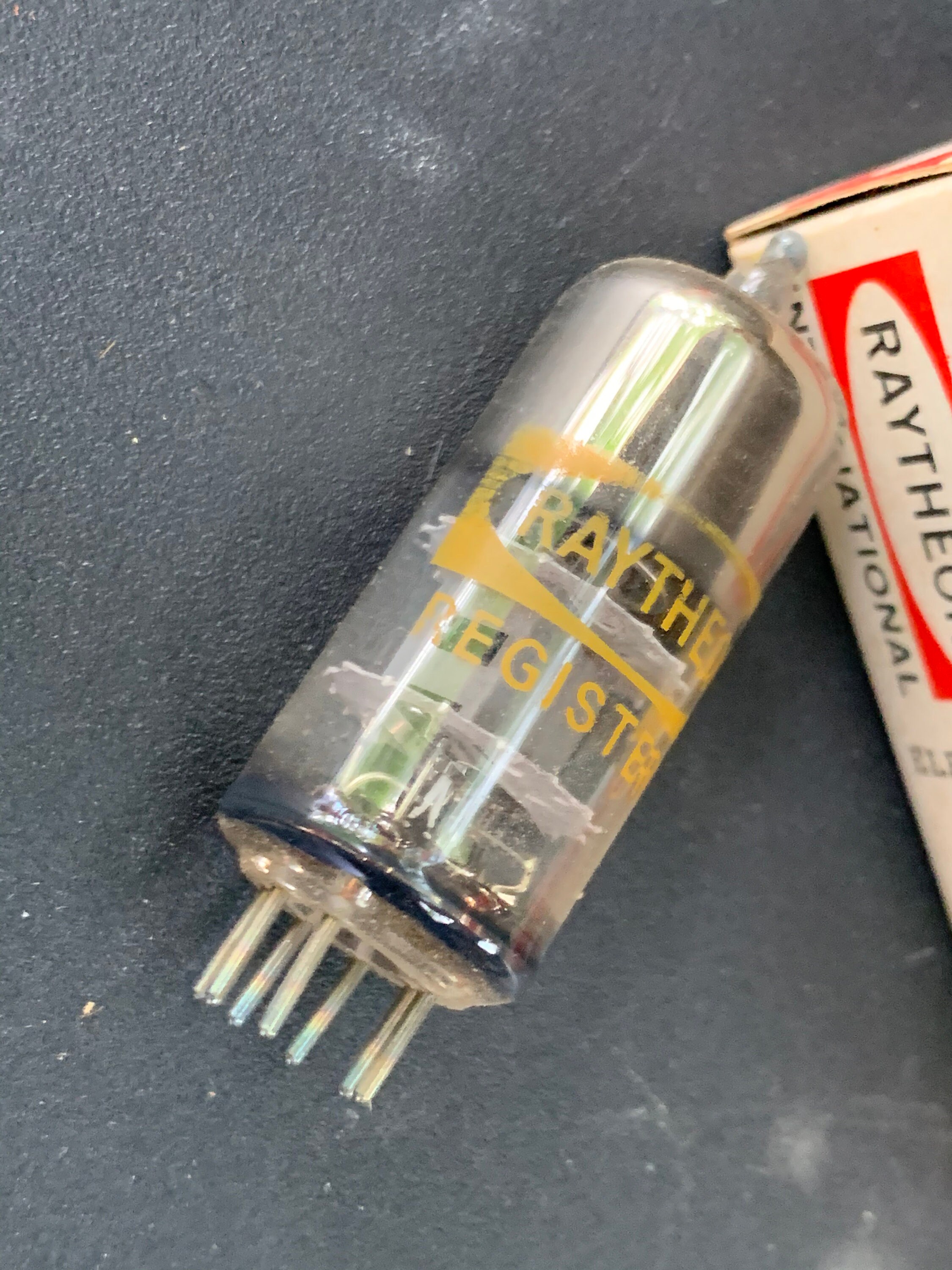 Raytheon Electronic Radio Tube with Original Box 6CY5 Model Etsy
