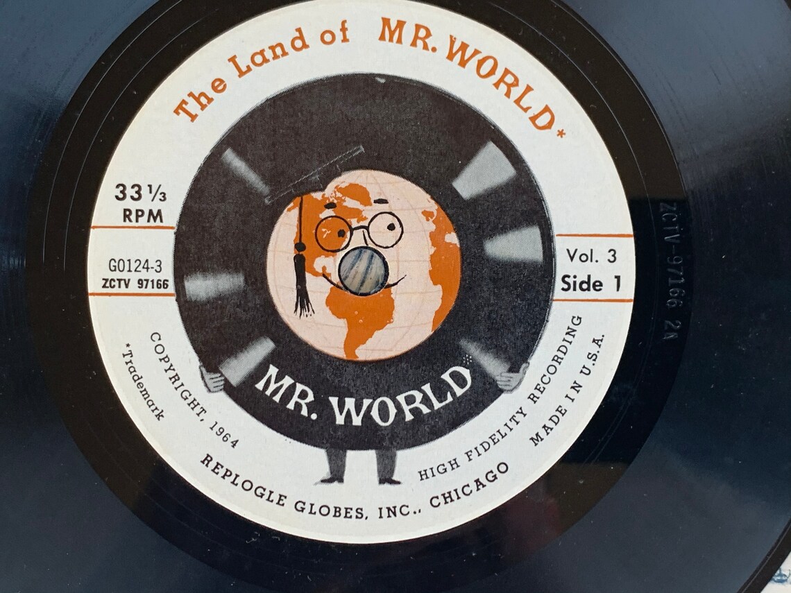 1964 33 1/3 RPM 7 Vinyl Record Lowell Thomas Jr. The Etsy