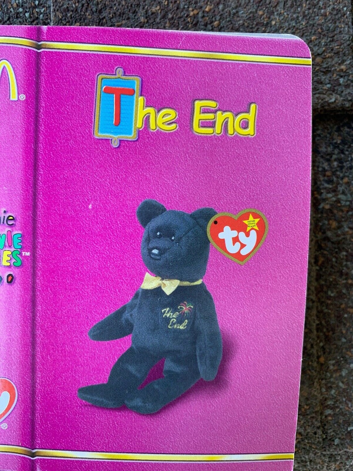 What Happens At The End Of The Bear Season 2 McDonald's The End The End the Bear ty Teenie Beanie Baby | Etsy