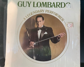 Vintage 1977 33 Rpm 12" Vinyl LP Record Guy Lombardo - Guy Lombardo - A Legendary Performer - RCA Records - CPL1-2047(e) - Pop Music