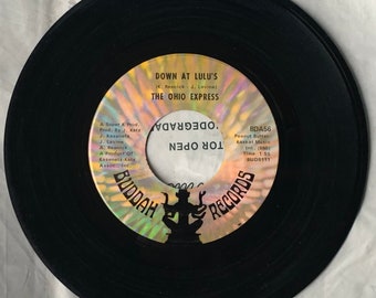 1968 45 RPM 7" Vinyl The Ohio Express - Down at Lulu’s - She’s Not Coming Home - Buddah Records - BDA56 - Rock Music - Pop Rock - Bubblegum