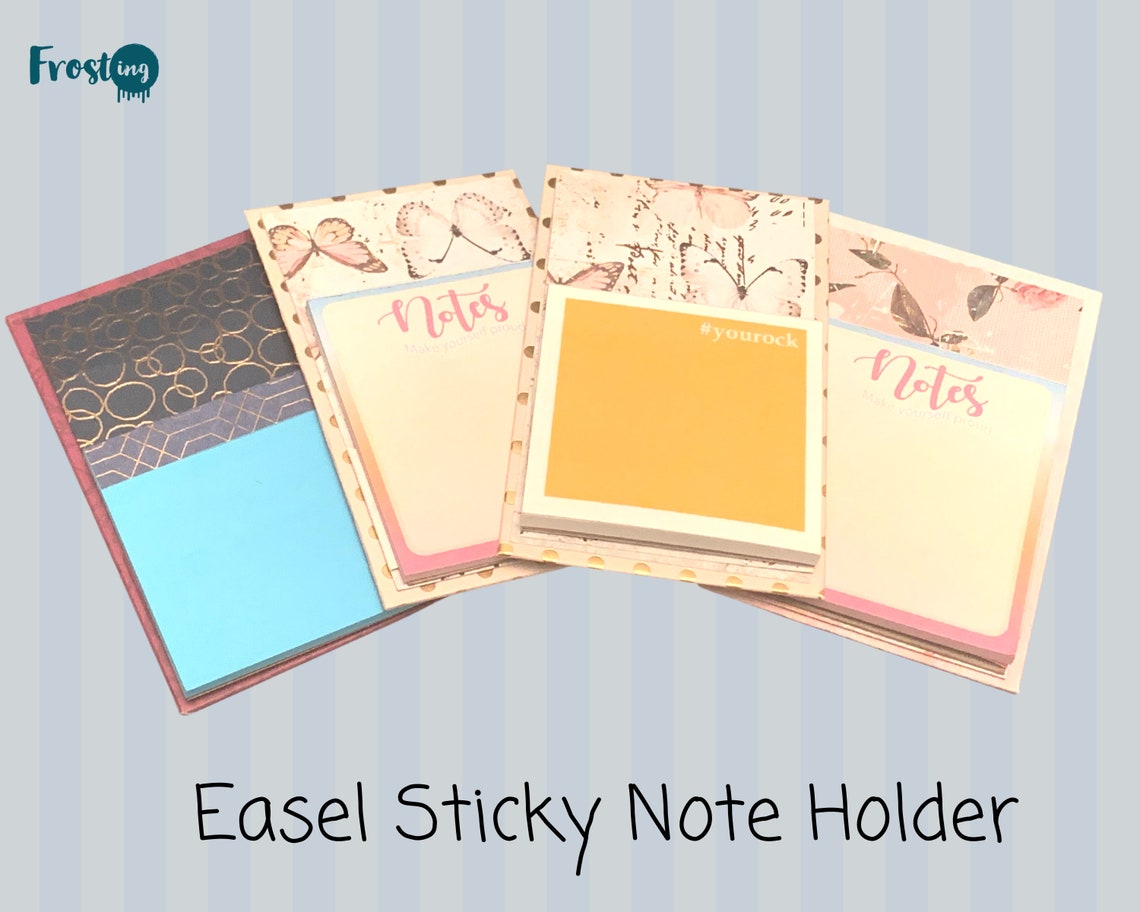 Easel Sticky Note Holder Notepad Easel Daily Todo List Etsy