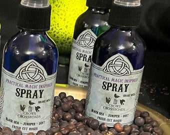 Spray - Practical Magic Inspired - Room, Body, Linen: III Crows Crossroads