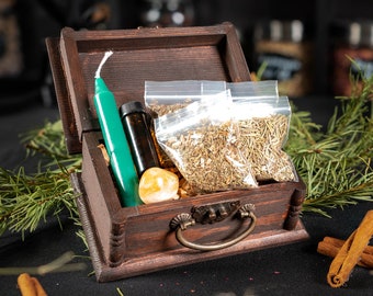 Money Spell Kit ~ Witchcraft kit ~ All Natural: III Crows Crossroads