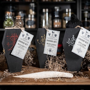 Voodoo Ritual Kits ~ Voodoo ~ All Natural ~ Mama Brigitte ~ Papa Legba ~ Marie Laveau ~ Baron Samedi ~: III Crows Crossroads