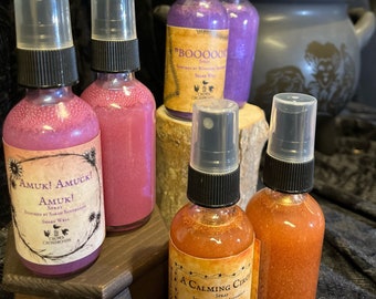 Intention Spray ~ Hocus Pocus Inspired - Room, Body, Linen ~ III Crows Crossroads