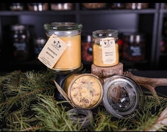 Triumvirate Protection Candle ~ Witchcraft candles ~ Hand poured ~ Herbal ~ Soy ~ All Natural: III Crows Crossroads