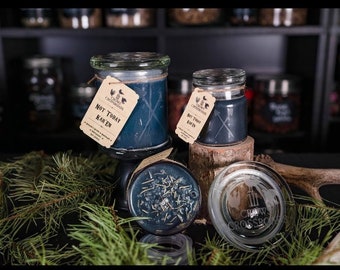 Not Today Kar'en ~ Witchcraft candles ~ Herbal ~ Soy ~ All Natural ~ Banishing Candle: III Crows Crossroads