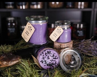 Voodoo Dreams Candle ~ Witchcraft candles ~ Hand poured ~ Herbal ~ Soy ~ All Natural: III Crows Crossroads