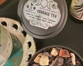 Courage Tea ~ Practical Magic Inspired ~ III Crows Crossroads