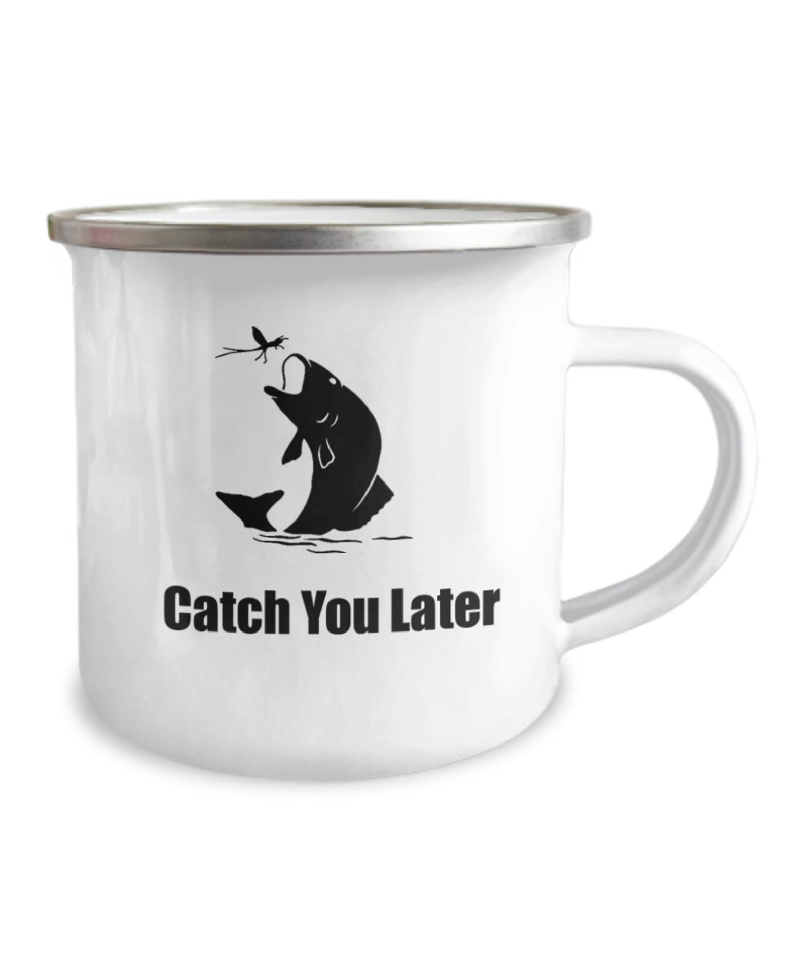 Fly Fishing Camping Mug Etsy