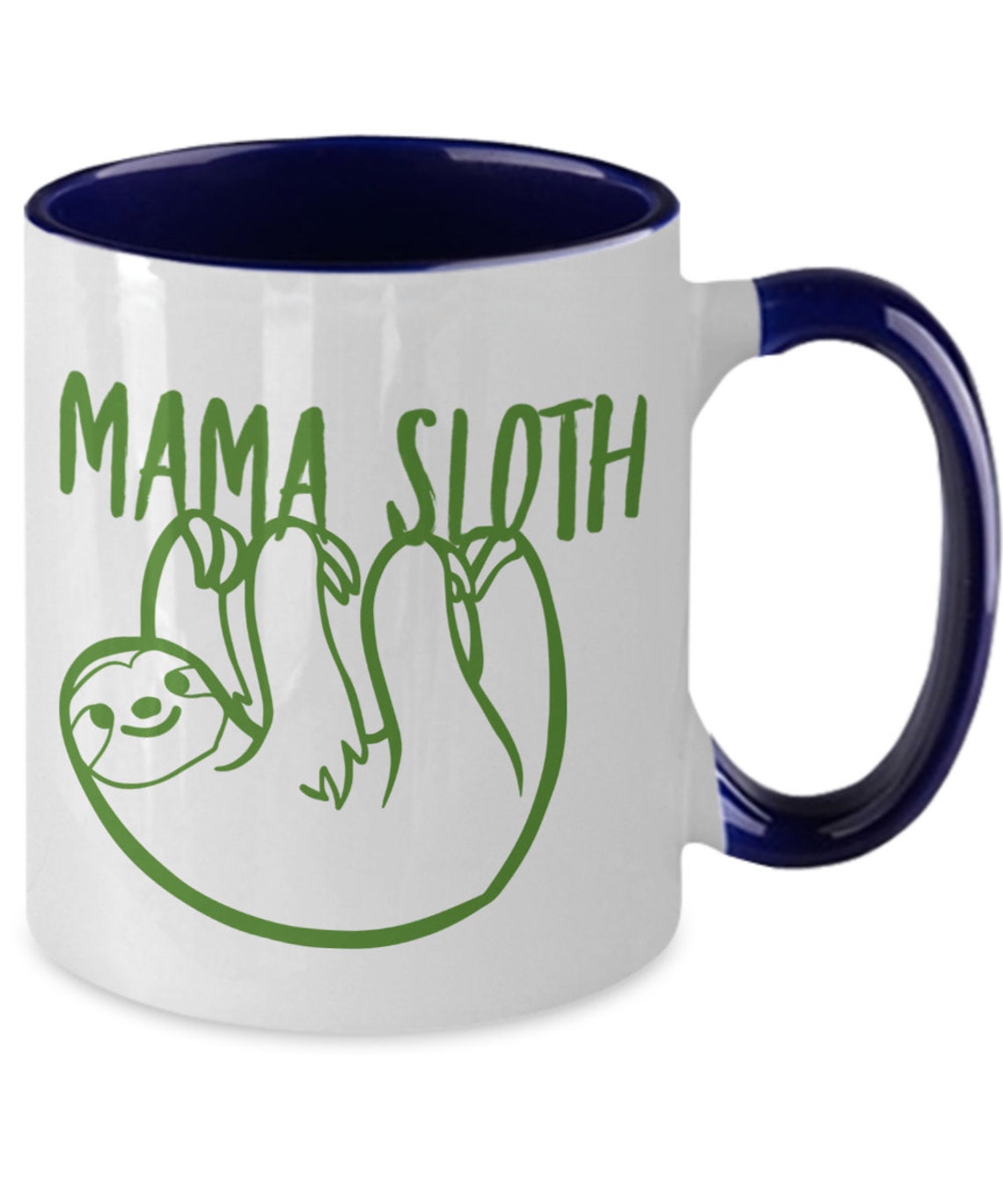 Mama Sloth Coffee Mug Gift for Sloth Lovers Etsy UK