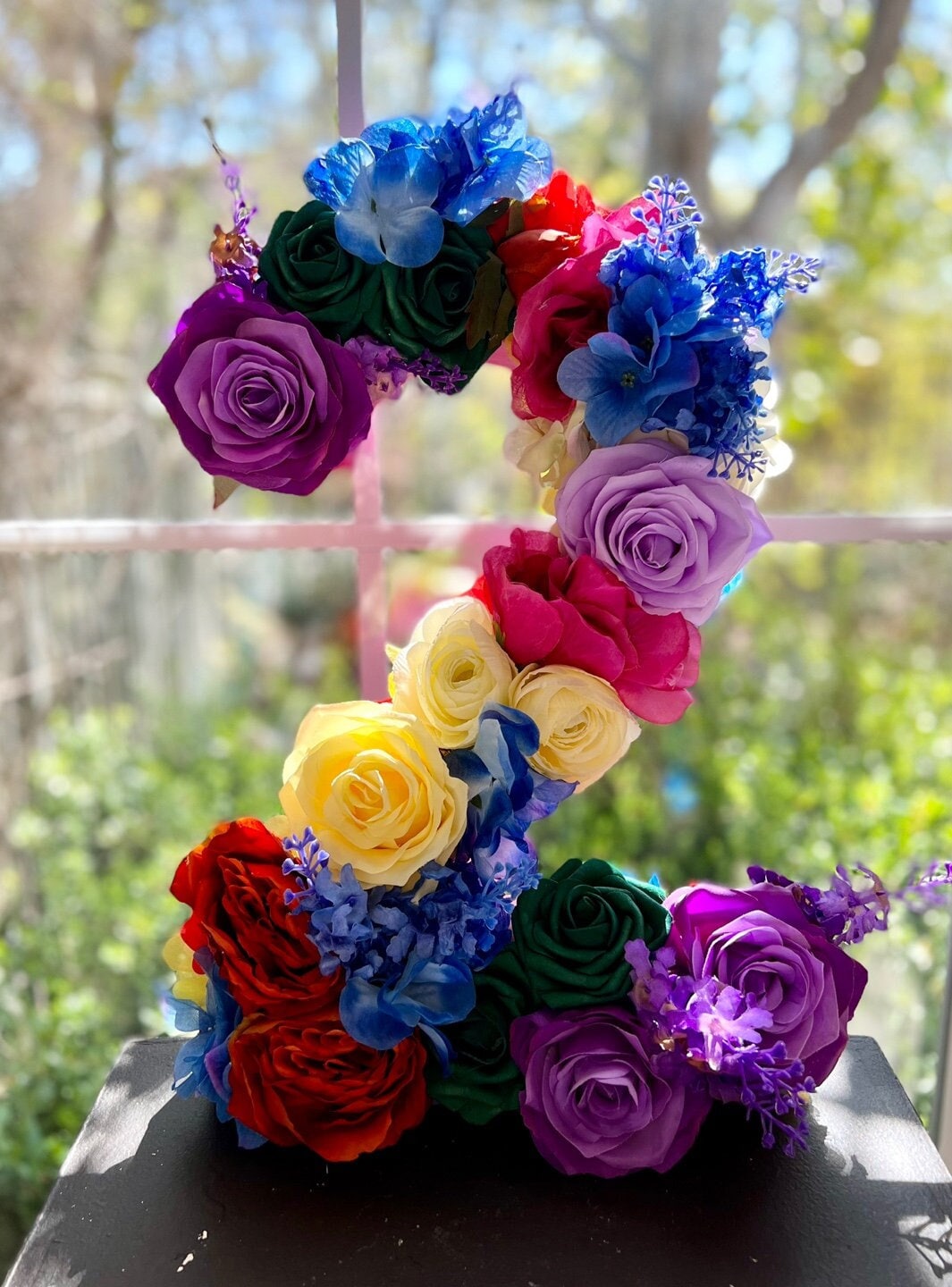 Encanto themed birthday decor Disney Encanto themed flower number Disney princess birthday decor Disney themed flower